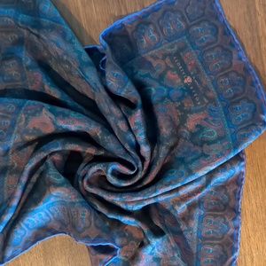 Robert Talbott Men's Silk Pocket Square